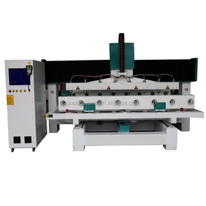 4 6 8 10 主轴 4 轴多头木工数控路由器数控木材与 Powermill 软件 - Product Image 1