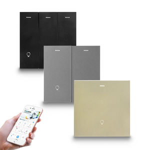Tuya akıllı Schalter ve Wlan Schalter Tuya akıllı ev sistemi kontrol Steckdosen, Schalter Mit Mit Rahmen akıllı ev için