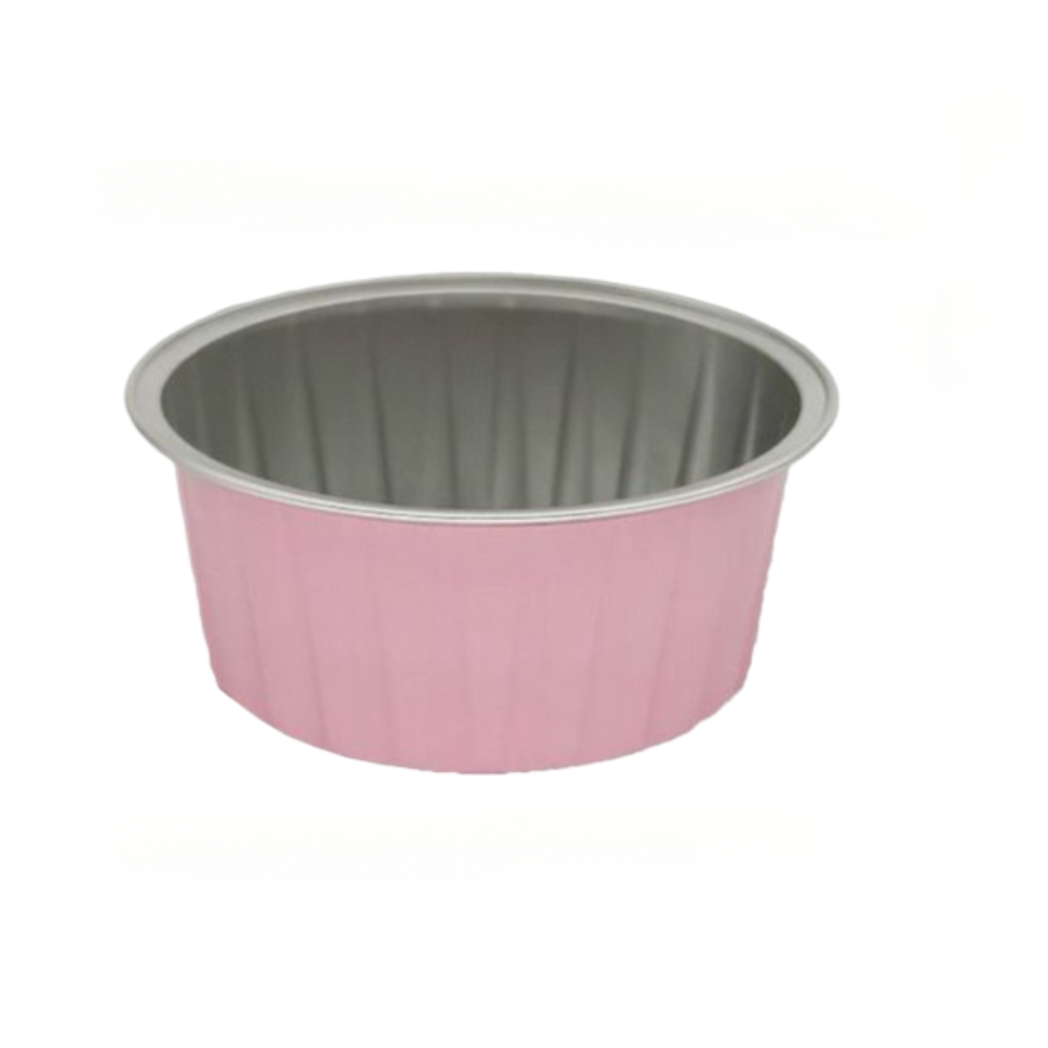 ถ้วยกลมสีชมพู 125ml(10 ชิ้น/ชุด ไม่มีฝาปิด)