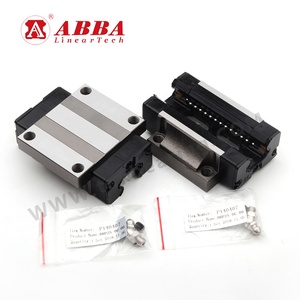 低噪音台湾原装ABBA BRH 25 BRC25A0 BRH25 BRC25AO直线导轨滑车零件数控导轨轴承滑动系统 - Product Image 6