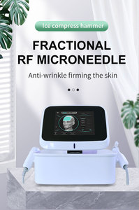 2 in <strong>1</strong> R F M8 Stretch Mark Removal Micr Needling Non <strong>Needle</strong> Fractional R f Skin Rejuvenate Face Tightening with Cool Hammer