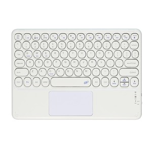 Teclado redondo para tableta iPad, teclado inalámbrico ultradelgado Android, venta al por mayor - Product Image 2