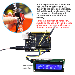 Keyes tudio Hall Wasser durchfluss sensor modul für Arduino für Mikro bit