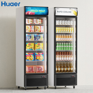 Uống làm mát thẳng đứng tủ lạnh thương mại kính Showcase biến tần thông gió lạnh hiển thị trường hợp - Product Image 3