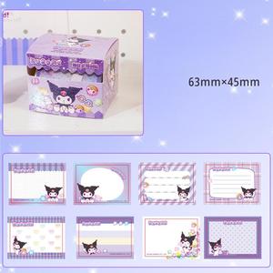 Dễ thương phim hoạt hình bán trong suốt dính ghi chú sáng tạo nhiều màu kéo ra ghi chú dán với tiêu chuẩn thẩm mỹ cao - Product Image 6