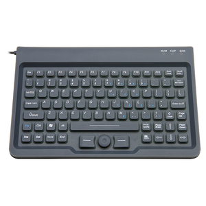 Bàn phím silicon <span class=keywords><strong>mini</strong></span> có thể giặt và khử trùng IP65 không thấm nước y tế công nghiệp Silicone 2.4G Bàn phím không dây - Product Image 2