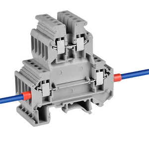 UK3N <strong>Terminal</strong> <strong>Block</strong> Phoenix <strong>Push</strong> in Wire Din Rail Mounted <strong>Terminal</strong> <strong>Blocks</strong> - Product Image 1