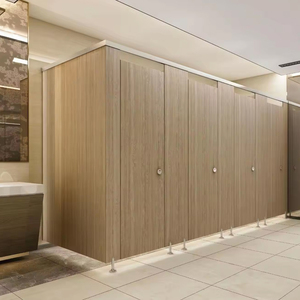 Custom Office Hospital Interior Room Waterproof <strong>Compact</strong> Laminate Hpl Wooden Doors Toilet <strong>Partition</strong> Cubicle <strong>System</strong>