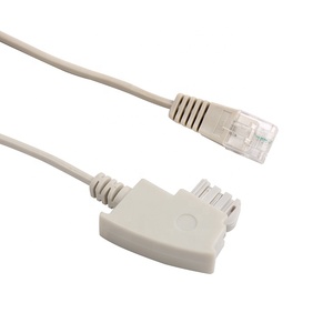 6P2C to 8P2C RJ45 konnektörü avrupa standart alman fiş DSL Kabel DSL kablo - Product Image 5