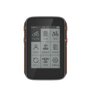 OEM GPS Ciclismo Computadora Monitor de ritmo cardíaco Brazalete Sensor de cadencia de velocidad Computadora de bicicleta con memoria Computadora de bicicleta inteligente - Product Image 1
