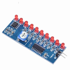 DIY elektronik kiti NE555 + CD4017 kırmızı LED yanıp sönen ışık SMD su akan etkisi lehimleme uygulama bileşeni kaynak paketi - Product Image 1