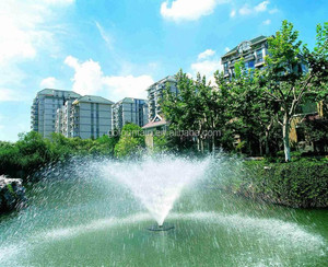 Customized Outdoor Floating Glof Course Water Fountain with Filter - Product Image 4