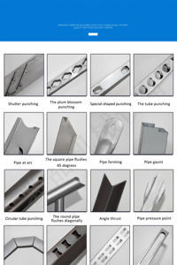 Punzonadora CNC de metal de corte en ángulo de aluminio de alta velocidad y automatización completa - Product Image 4
