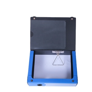 Caja de almacenamiento A4 de espuma de plástico PP, carpeta con clip de resorte y botón a presión - Product Image 1