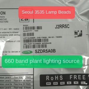 EPistar Chip 3535 SMD LED High Power 3W SZDR5A0B Light <strong>Source</strong> Red 660nm Band for Plant Lighting 6V <strong>Input</strong> Voltage - Product Image 2