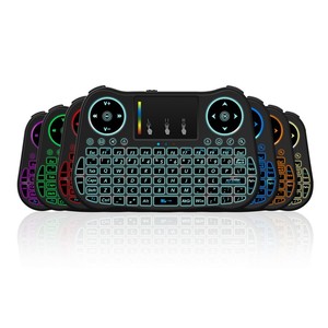 New Arrival RGB Backlight MT08 Mini <strong>Keyboard</strong> Remote <strong>Control</strong> for <strong>Android</strong> TV Box/Smart TV/PC/Computer Rechargeable Battery - Product Image 2