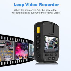 Özelleştirilmiş Full HD güvenli patlamaya dayanıklı olağanüstü wifi mini kamera vücut güvenlik muhafızları için arka klip ile yıpranmış güvenlik kamerası - Product Image 6