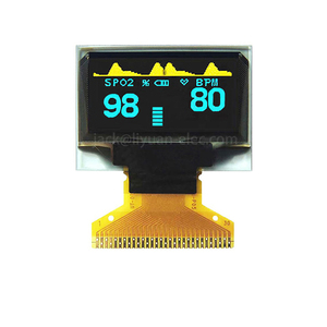 Display LCD OLED 0.96x64 piccolo da 128 pollici modulo Display Oled giallo/blu interfaccia SSD1306 SPI I2C - Product Image 1