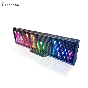 Программируемая светодиодная подвижная вывеска iledshow P5, супертонкая светодиодная вывеска с прокруткой по Wi-Fi для бизнеса - Product Image 1