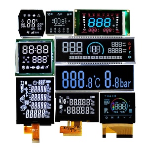 Benutzer definierte Größe LCD 4/Ziffer 7 Segment LCD-Bildschirm Modul Zahnrad Kleine monochrome VA TN Segment LCD-Anzeige
