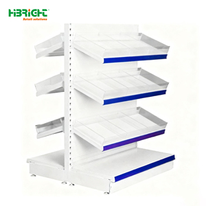 2D 3D vẽ cửa hàng bán lẻ Kệ thông gió thiết kế thương mại siêu thị rau giá với dấu hiệu chủ - Product Image 4