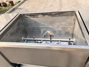 Miscelatore a doppia vite per alimenti per gatti commerciali, produttore di lavorazioni Complete per il riempimento di salsicce