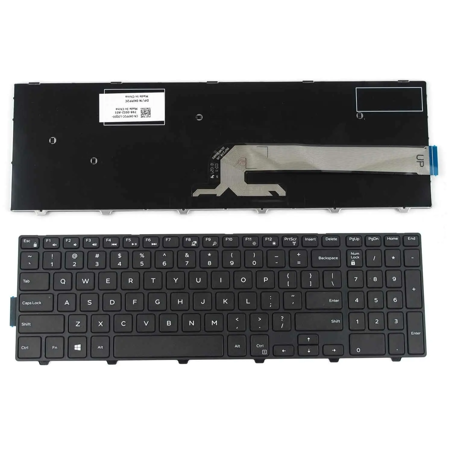 Keyboard Laptop AS baru UNTUK Dell Inspiron 15 5000 seri 5552 5557 5558 5559