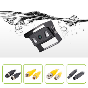 Luview cámara de marcha atrás CCD CMOS visión nocturna AHD doble lente cámara de respaldo impermeable para coche camión - Product Image 6