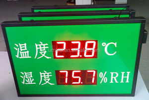 Pantalla Digital de señalización para interiores, termostato Digital, Sensor de temperatura, pantalla Lcd, pantalla Digital de 7 segmentos