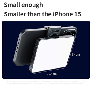 1500mAh pin sạc điện thoại hội nghị video chiếu sáng Kit máy tính xách tay <span class=keywords><strong>Webcam</strong></span> chiếu sáng với clip zoom ánh sáng cho <span class=keywords><strong>Iphone</strong></span> <span class=keywords><strong>Android</strong></span> - Product Image 2