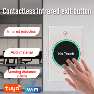 Controllo accessi Smart swl interruttore Tuya Wifi porta uscita pulsante di sgancio a infrarossi senza contatto interruttori auto a induzione - Product Image 3