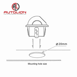 HOT Sale <strong>Dynamic</strong> Trajectory Reverse <strong>Camera</strong> Car Moving Guide Line <strong>Camera</strong> Parking Line Rear View <strong>Camera</strong> - Product Image 3