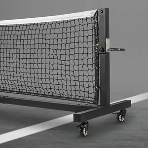 Hệ Thống Nhiệm Vụ Nặng Nề Giải Đấu Xách Tay Pickleball <span class=keywords><strong>Net</strong></span> Trong Nhà Cho Đào Tạo Chuyên Nghiệp Có Thể Gập Lại Tennis <span class=keywords><strong>Net</strong></span> Ngoài Trời <span class=keywords><strong>Net</strong></span> Với Bánh - Product Image 3