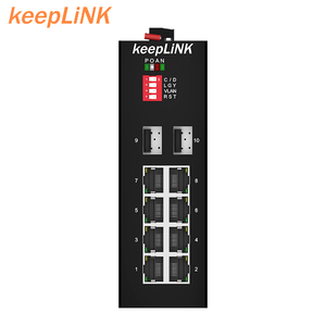 Shenzhen Industrial Ethernet Network Switch 8 Gigabit PoE 2 SFP kompakt mit anderen Marken - Product Image 5