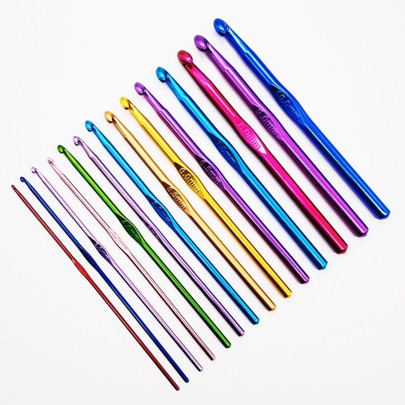 Crochets oxydés, paquet de 12 pièces, 2 à 8 pièces