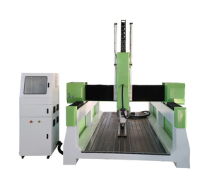 Máquina de tallado de madera Cnc 3D de 4 ejes, enrutador Cnc para carpintería 1325 con cabezal de rotación de husillo de 0-180 grados - Product Image 1