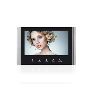 Sistema de intercomunicación de timbre de video IP para edificios de apartamentos múltiples Teléfono de puerta de color de 7 pulgadas con visión nocturna para familias - Product Image 5