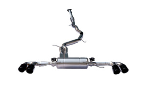 Racing OEM Exhaust System for PORSCHE Cayenne 3.0T Electronic <strong>Valve</strong> Controller Exhaust Pipe Carbon Fiber Dual Outlet <strong>Tips</strong> - Product Image 6