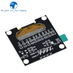 1.3 inç oled IIC seri beyaz OLED ekran modülü 128arduino I2C SSD1306 12864 LCD ekran panosu VDD GND SCK SDA Arduino için siyah