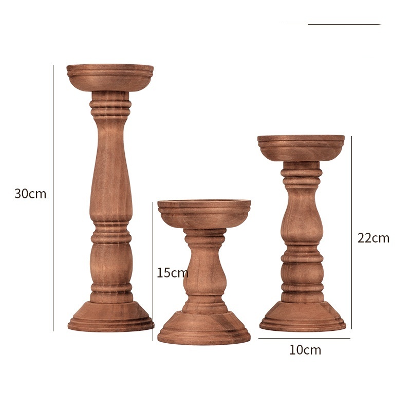 Ensemble trois pièces en pin couleur noyer
