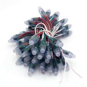 12mm 50leds WS2811 IC Full Color <strong>Pixel</strong> <strong>LED</strong> <strong>Module</strong> <strong>Light</strong> DC 12V Input IP68 Waterproof RGB Color Digital <strong>LED</strong> <strong>Pixel</strong> - Product Image 1