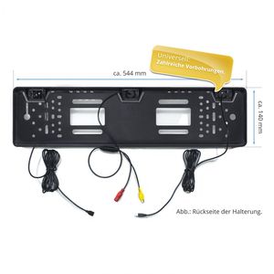 Eu Frame Camera Front and Rear Side View Camera Not Include Monitor System Wireless Car <strong>Reverse</strong> 6 Probes <strong>Sensor</strong> Visible Radar - Product Image 3