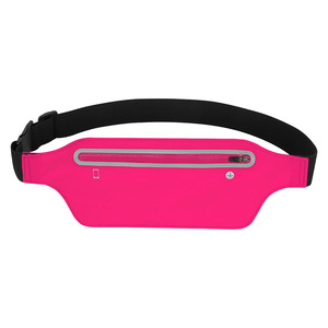 Lightweight <strong>Running</strong> Belt with Reflective Trim Breathable Mesh 2 Expandable Pockets for 6.5&quot; Phone Perfect for Runs - Product Image 3