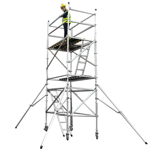 <strong>Easy</strong> Assemble Aluminium <strong>Scaffoldings</strong> and Working Tower and Mobile Multi-function Working Platform Scaffold - Product Image 1