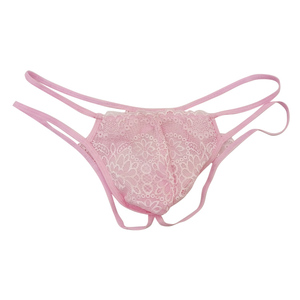 Personalizado Sexy Mini Gay Roupa Interior Aberta Homens Jockstrap Cuecas