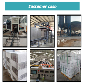 Máquina de fabricación de bloques de hormigón aireado Fabricante AAC Ladrillos Fabricación de bloques de construcción Costo de planta Línea de producción de bloques AAC - Product Image 3