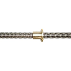 Stainless Steel TR8 Trapezoidal <strong>Screw</strong> Threaded Rod Pitch 1MM <strong>2MM</strong> 4MM T12 Tr20 <strong>Lead</strong> <strong>Screw</strong> and Nut - Product Image 2