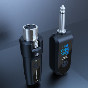 プロ仕様2.4Gダイナミックハンドヘルドマイクワイヤレスから有線変換金属楽器レシーバー & アンプ - Product Image 3