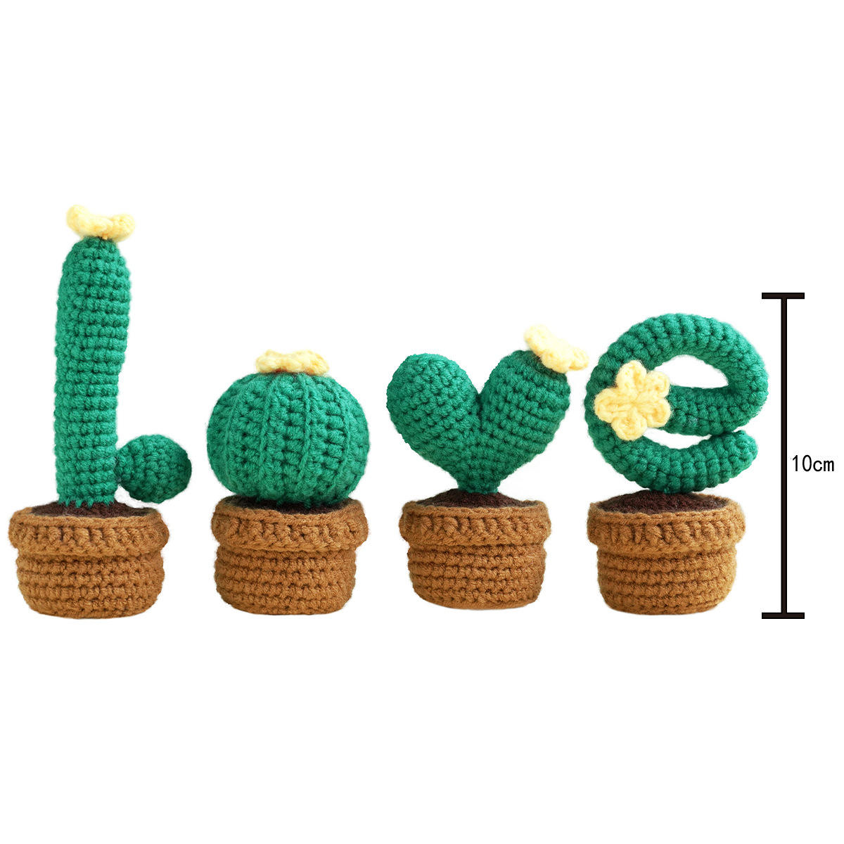 Cactus foncé petite plante en pot