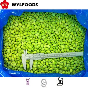 BRC sertifikalı IQF organik soyulmuş Edamame (soya) taze dondurulmuş bütün çekirdek sebze yaprak filiz çeşitli top desen GMO - Product Image 6